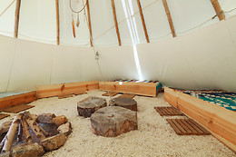 Les tipis du bonheur de vivre