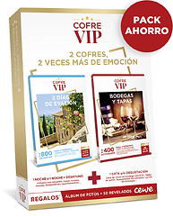 Cofre regalo Cofre Vip: 2 días de evasión + bodegas y tapas