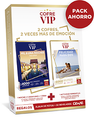 Cofre regalo Cofre Vip: Mil & una noches para soñar + felicidad para dos
