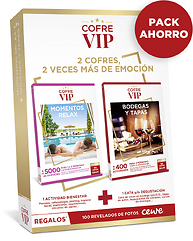 Cofre regalo Cofre Vip: Momentos relax + bodegas y tapas