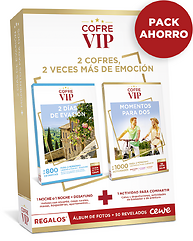Cofre regalo Cofre Vip: 2 días de evasión + momentos para dos