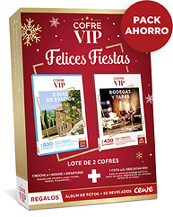 Cofre regalo Cofre Vip: Felices Fiestas: 2 días de evasión + bodegas y tapas